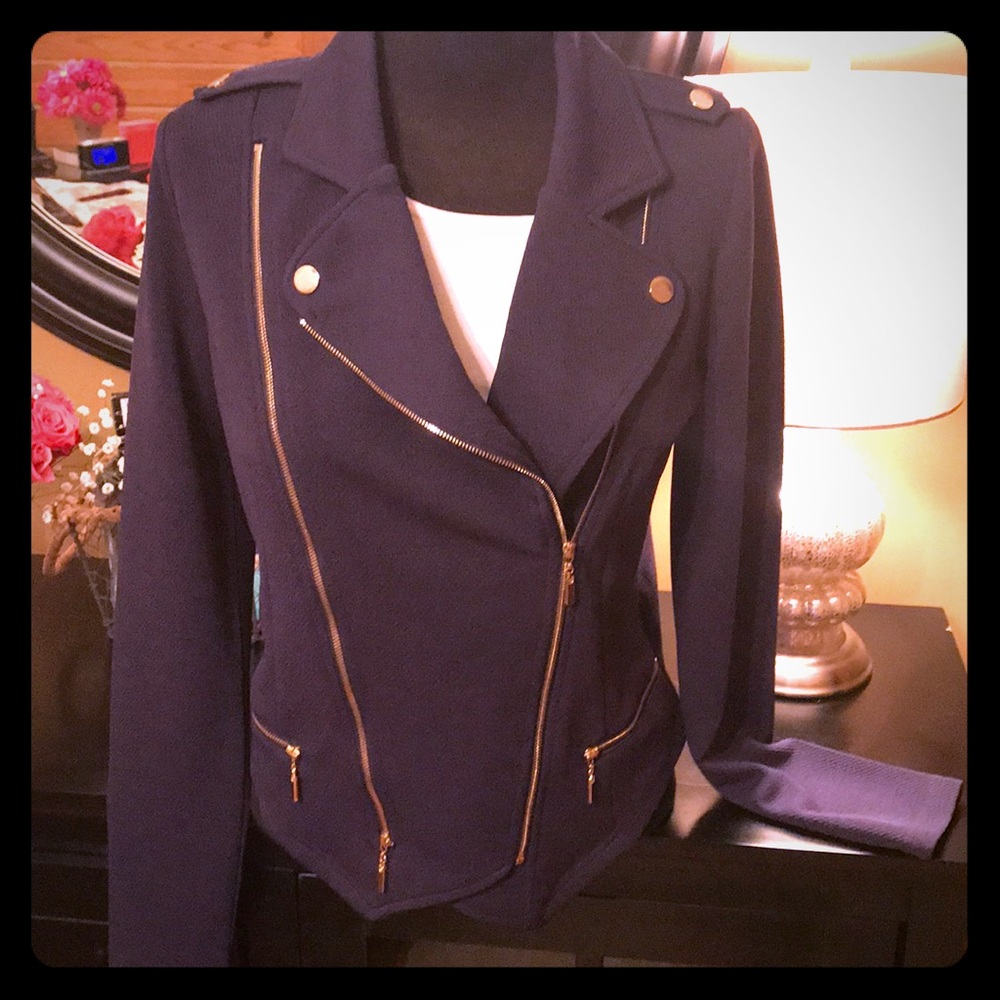 Gianni Bini side zip jacket